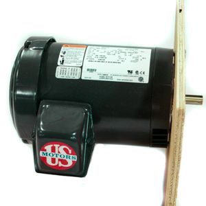 Electric Motor With Brake Assembly  1 1/2 Hp (turner)