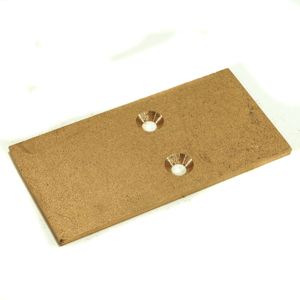 Bronze Wear Plate  1/8 X 4 X 2