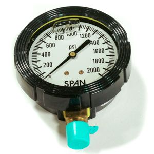 Gauge Pressure 2000 Psi