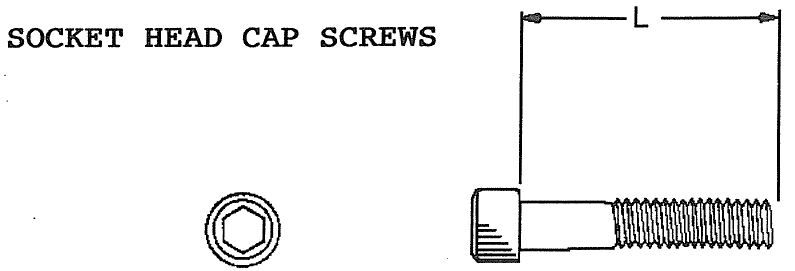 3/8-16 X 2-1/4 Socket Cap Screw