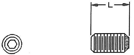 8-32 X 3/16 Set Screw