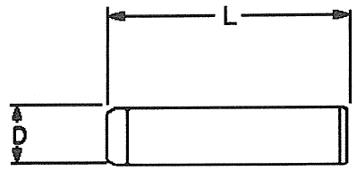 3/16 X 3/4 Dowel Pin